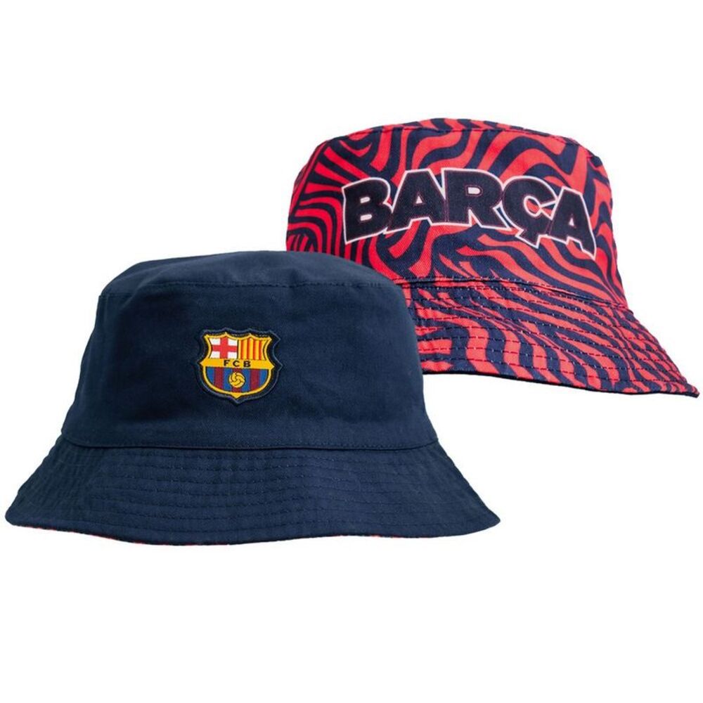 FC Barcelona Bucket Hat / Red/Navy